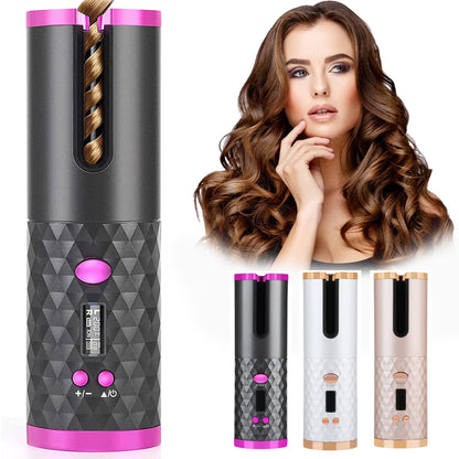 CeramiWave LCD Curling Iron